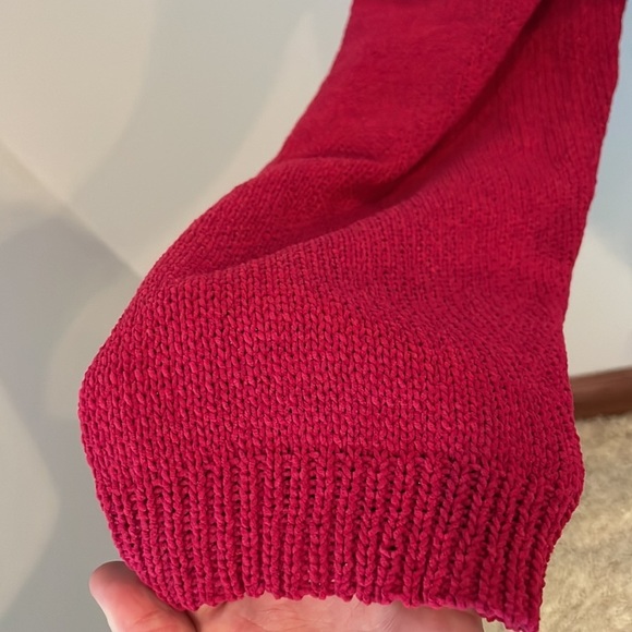 NWT Philosophy Knit Sweater SZ XXL Fuchsia Very Soft to Touch V-Neck - Picture 6 of 14